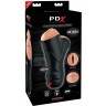 Мастурбатор в колбе с двумя тоннелями Double Penetration Vibrating Stroker