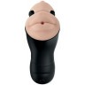 Мастурбатор в колбе с двумя тоннелями Double Penetration Vibrating Stroker