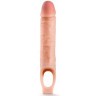 Телесная насадка на пенис 10 Inch Cock Sheath Extender - 25 см.