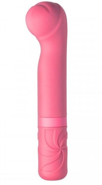 Розовый мини-вибратор Rocky’s Fairy Mallet - 14,7 см.