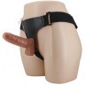 Страпон на трусиках с вибрацией Ultra Passionate Harness - 16 см.