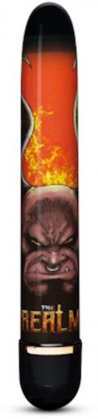Классический вибратор Minotaur - 17,7 см.