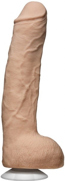 Телесный фаллоимитатор John Holmes ULTRASKYN Realistic Cock with Removable Vac-U-Lock Suction Cup - 25,1 см.