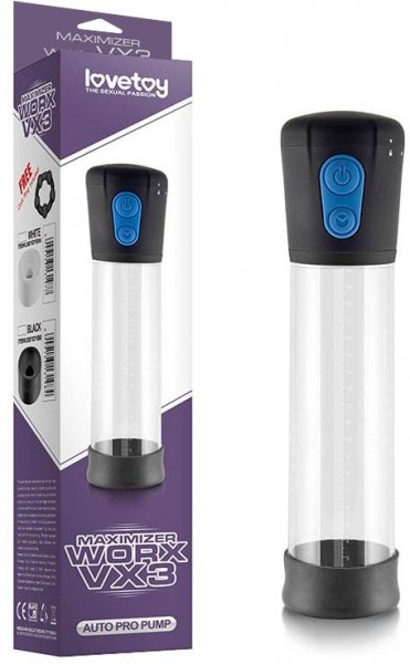 Автоматическая вакуумная помпа Maximizer Worx VX3 Auto Pro Pump