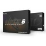 Черный вибромассажер простаты Nexus Simul8 Stroker Edition с кольцами для пениса и мошонки