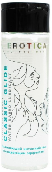 Интимный гель на водной основе Classic Glide Cooling Effect с охлаждающим эффектом - 200 мл.