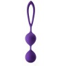 Фиолетовые вагинальные шарики Flirts Kegel Balls