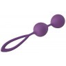 Фиолетовые вагинальные шарики Flirts Kegel Balls