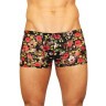 Мужские трусы-боксеры из сетки с яркими розами Rose Boxer