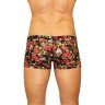 Мужские трусы-боксеры из сетки с яркими розами Rose Boxer