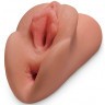 Кофейный мастурбатор Perfect Pussy Double Stroker