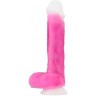 Розовый ротатор-реалистик Roxy 8 Inch Gyrating Dildo - 21,6 см.