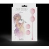 Набор розовых вагинальных шариков Love Story Diva