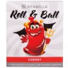 Стимулирующий презерватив-насадка Roll   Ball Cherry