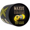 Текстурированные презервативы в кейсе MAXUS So Much Sex - 100 шт.