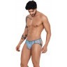 Серые трусы-джоки с цветочым принтом Avalon Jockstrap