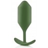 Пробка цвета хаки для ношения B-vibe Snug Plug 4 - 14 см.