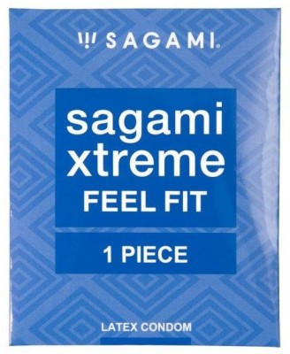 Презерватив Sagami Xtreme Feel Fit 3D - 1 шт.
