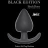 Чёрная анальная пробка Perfect Fit Plug Medium - 9 см.