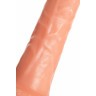 Телесный фаллоимитатор на присоске RealStick CALIBER - 18 см.