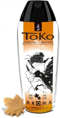 Интимный гель TOKO Maple Delight с ароматом кленового сиропа - 165 мл.