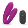 Лиловый вибратор для пар Match Up Couple Vibrator with Remote Control