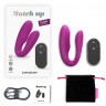 Лиловый вибратор для пар Match Up Couple Vibrator with Remote Control