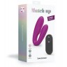 Лиловый вибратор для пар Match Up Couple Vibrator with Remote Control