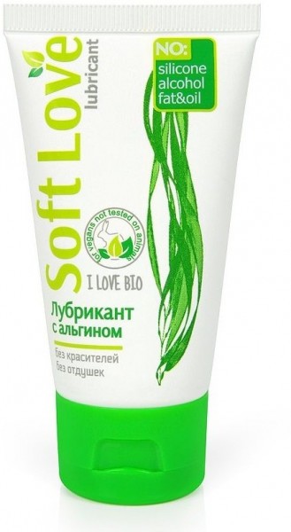 Гель-лубрикант на водной основе Soft Love - 50 гр.