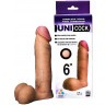 Насадка для страпона фаллической формы UNICOCK 6  - 18 см.