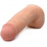 Реалистичный фаллоимитатор с имитацией эякуляции Loadz Squirting Dildo - 18,5 см.