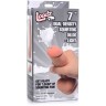 Реалистичный фаллоимитатор с имитацией эякуляции Loadz Squirting Dildo - 18,5 см.