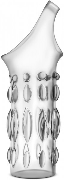 Прозрачная насадка на пенис Stretchy Studded Penis Sleeve Ring