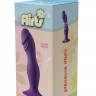 Фиолетовый фаллоимитатор Pleasure Dildo - 14,6 см.