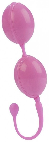 Розовые вагинальные шарики LAmour Premium Weighted Pleasure System