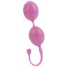 Розовые вагинальные шарики LAmour Premium Weighted Pleasure System