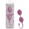 Розовые вагинальные шарики LAmour Premium Weighted Pleasure System