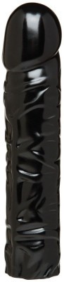 Насадка-фаллоимитатор Vac-U-Lock CodeBlack 8 Inch Classic Dong - 19,3 см.