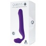 Фиолетовый безремневой страпон Queens L