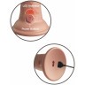 Телесный вибратор-реалистик 8  Vibrating Silicone Dual Density Cock - 22 см.