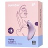 Сиреневый вакуум-волновой вибростимулятор клитора Satisfyer Vulva Lover 1