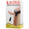 Реалистичный полый фаллоимитатор на трусиках Ultra Passionate Harness - 15 см.