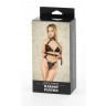 Бордовые трусики с кольцом для насадок Maroon Panties