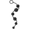 Анальная цепочка Black Velvets Anal Beads - 40 см.