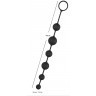 Анальная цепочка Black Velvets Anal Beads - 40 см.