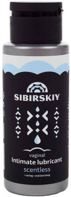 Интимный лубрикант на водной основе SIBIRSKIY без запаха - 100 мл.