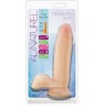 Телесный фаллоимитатор 7 inch Sensa Feel Dildo - 17,8 см.