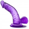 Фиолетовый фаллоимитатор Sweet n Hard 8 - 16,5 см.