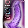 Фиолетовый фаллоимитатор Sweet n Hard 8 - 16,5 см.