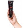 Интимный гель на водной основе Lube Tube Strawberry с клубничным вкусом - 100 мл.